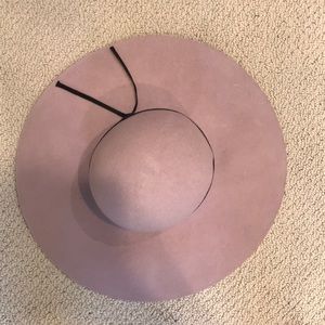 Nordstrom Mauve colored felt hat